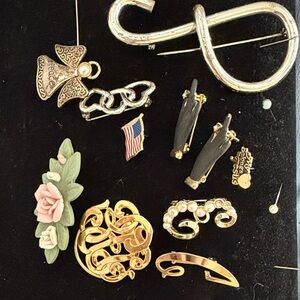 Elegant Gold and Silver Jewelry Set